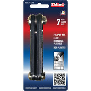 Eklind 7 Piece Metric Fold-Up Hex Key Set, 21172 21172